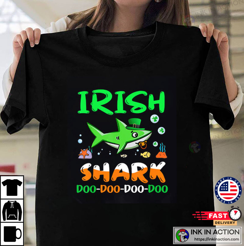 Saint Patrick’s Day Irish Shark Doo Doo Doo T-shirt