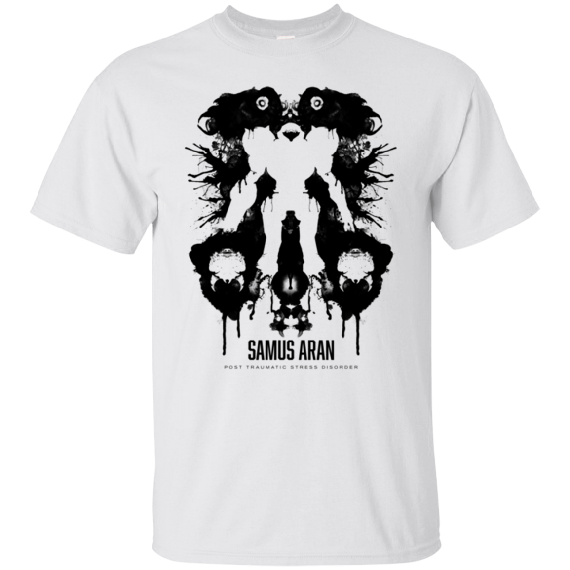 Samus Ink Blot Unisex Tshirt