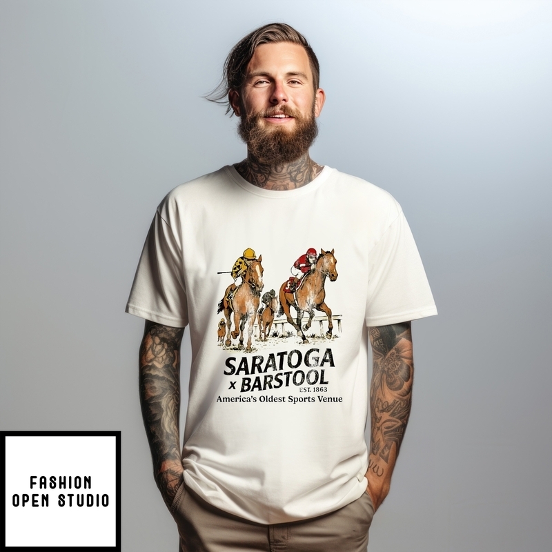 Saratoga X Barstool Sports America’s Oldest Sports Venue T-shirt