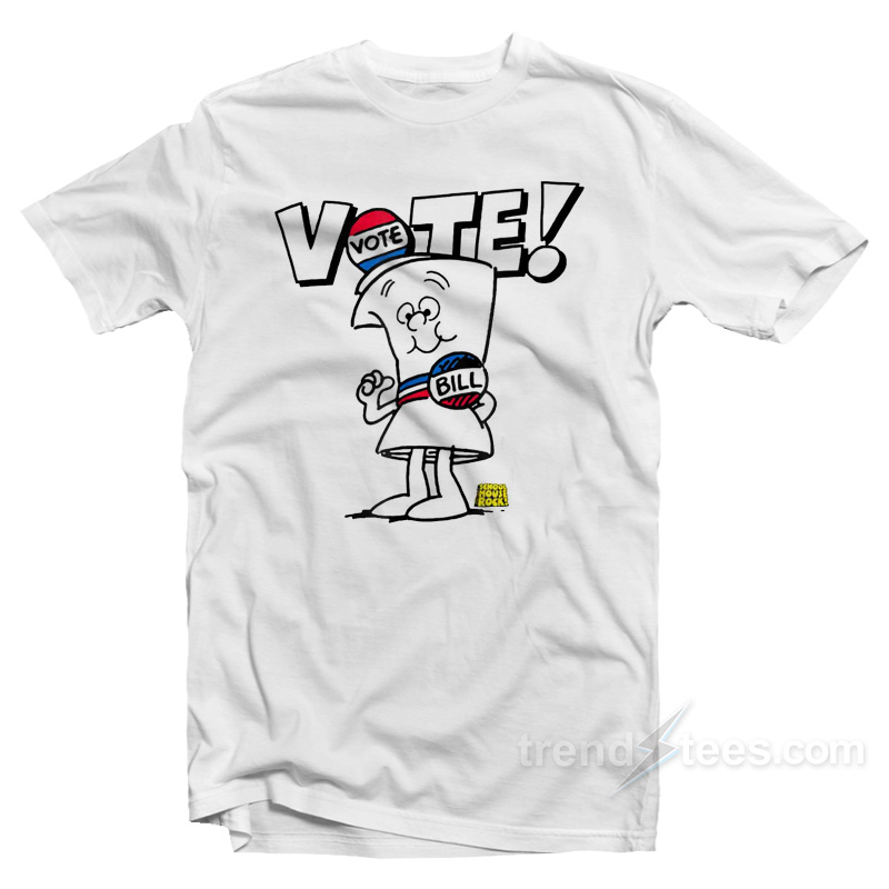 School House Rock Vote I'm Just A Bill T-shirt