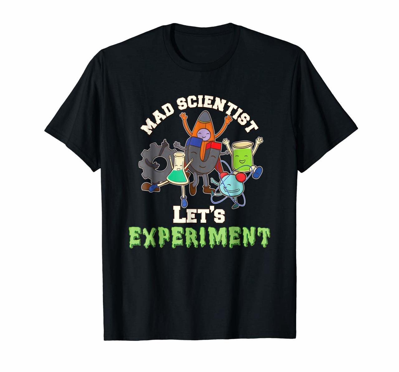Science Birthday Party Mad Scientist Shirt