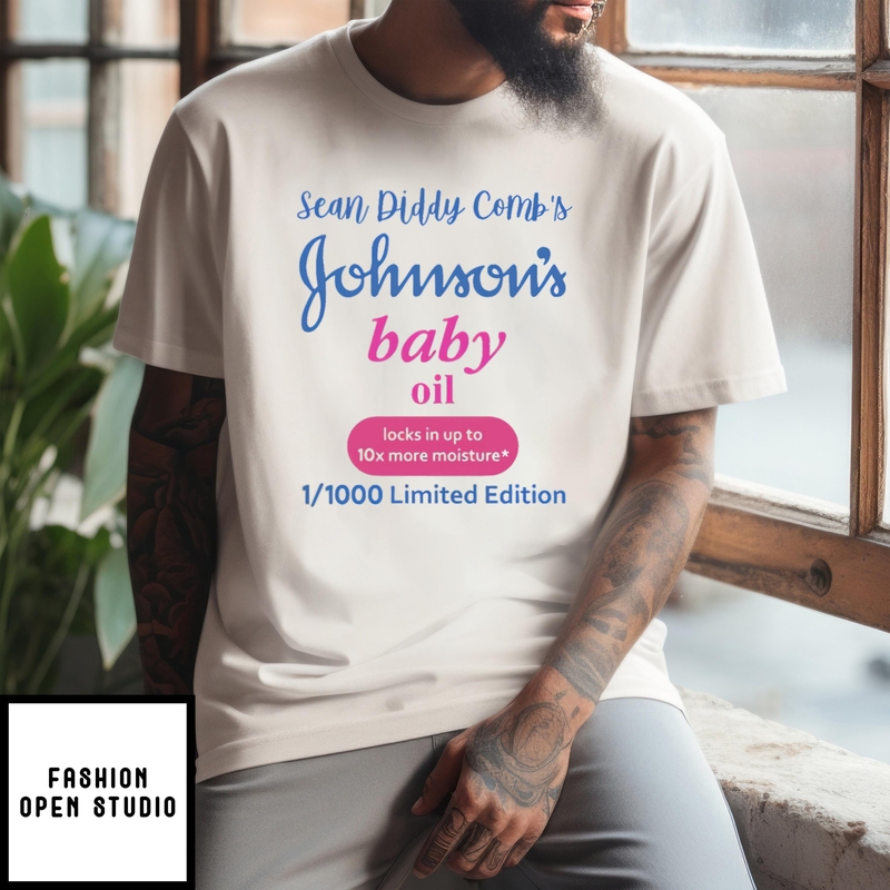 Sean Diddy Combs Johnson’ Baby Oil T-shirt