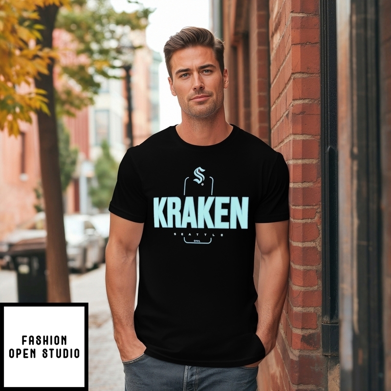 Seattle Kraken Personalized Name & Number Midfielder T-shirt