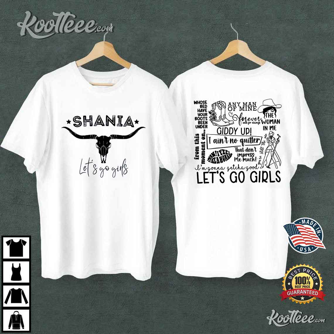 Shania Twain Let’s Go Girls T-shirt #3