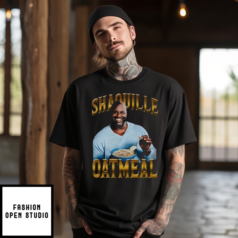 Shaquille O’neal Shaquille Oatmeal T-shirt