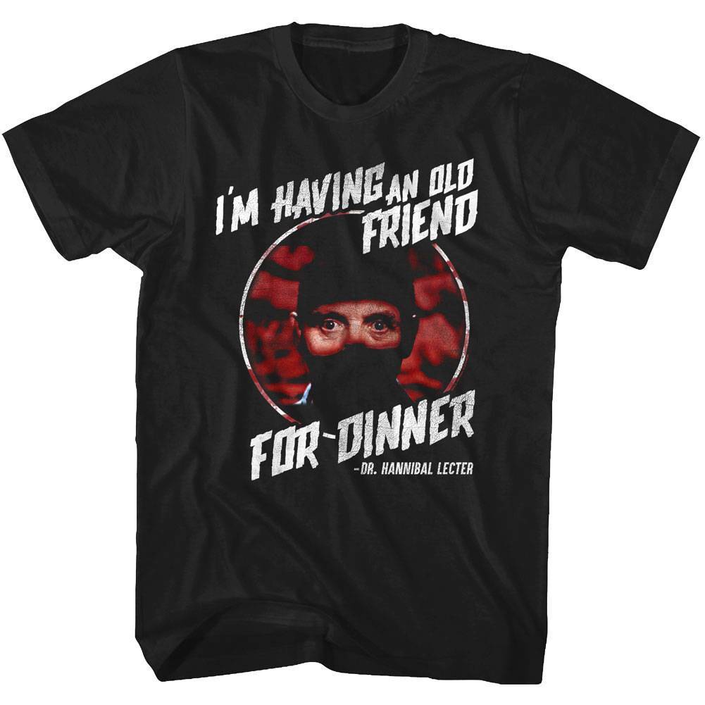 Silence Of The Lambs Having An Old Friend For Dinner Men's T Shirt