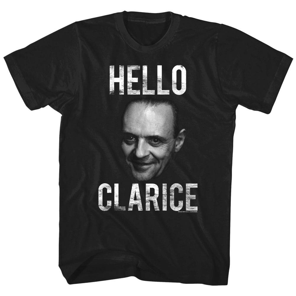 Silence Of The Lambs Hello Clarice Men's T Shirt