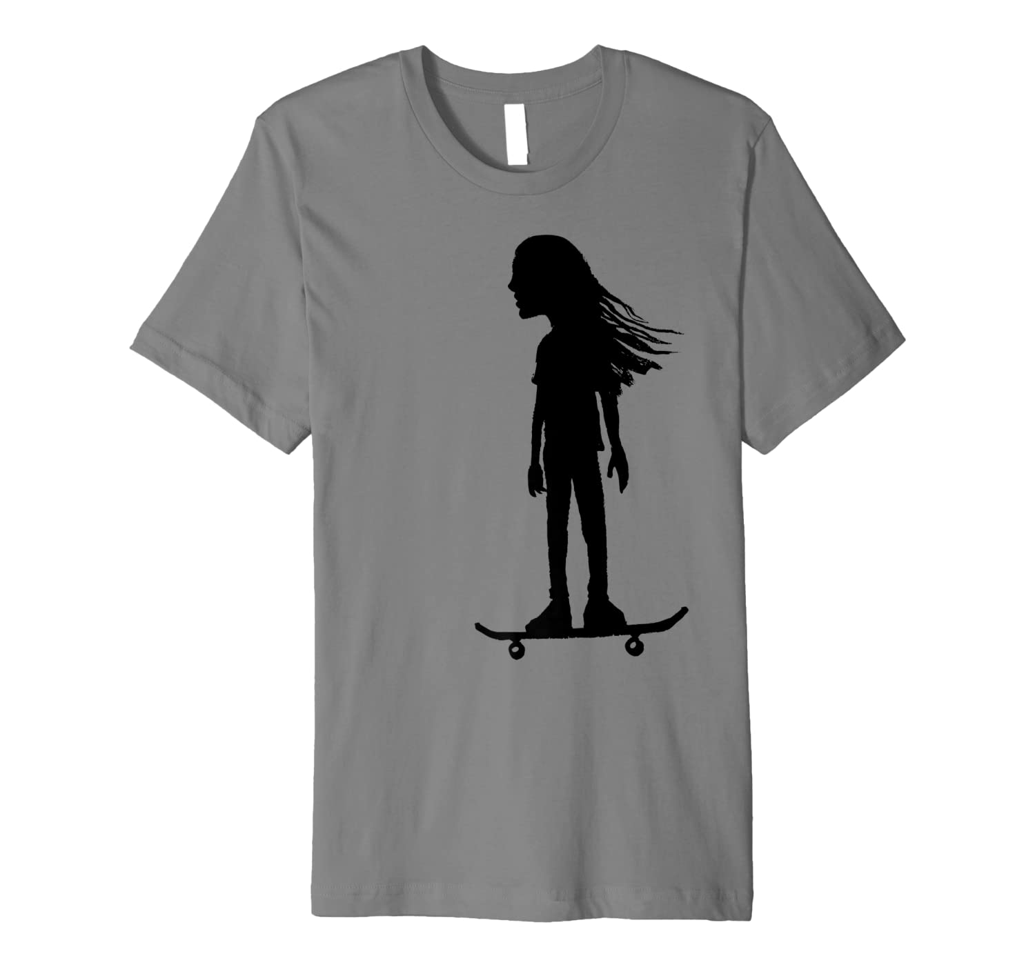 Skateboard Skateboarder Teen Tween Girl Skater Ollie Gifts Premium Tshirt