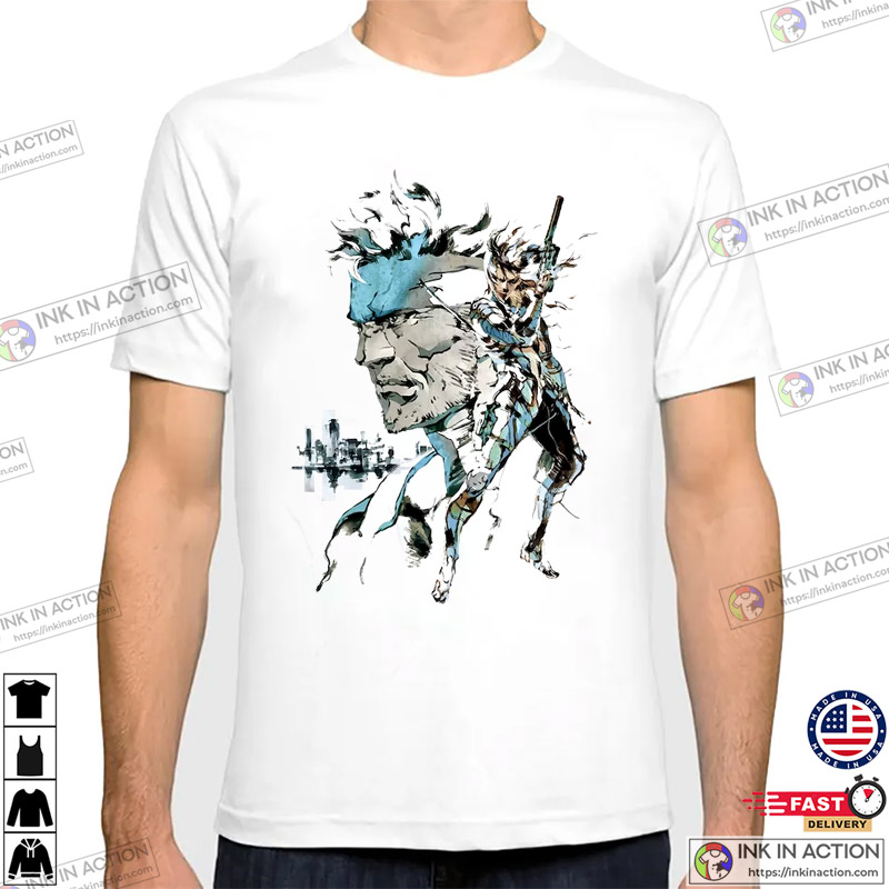 Snake & Raiden Metal Gear Solid Shirt