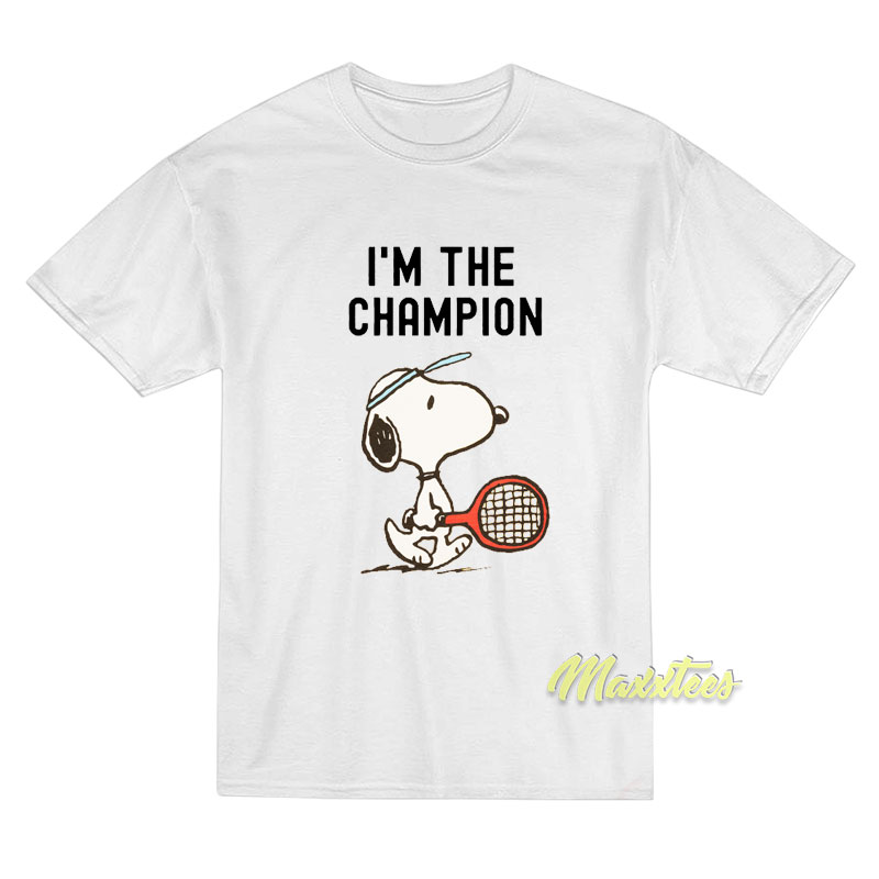 Snoopy I'm The Champion T-shirt