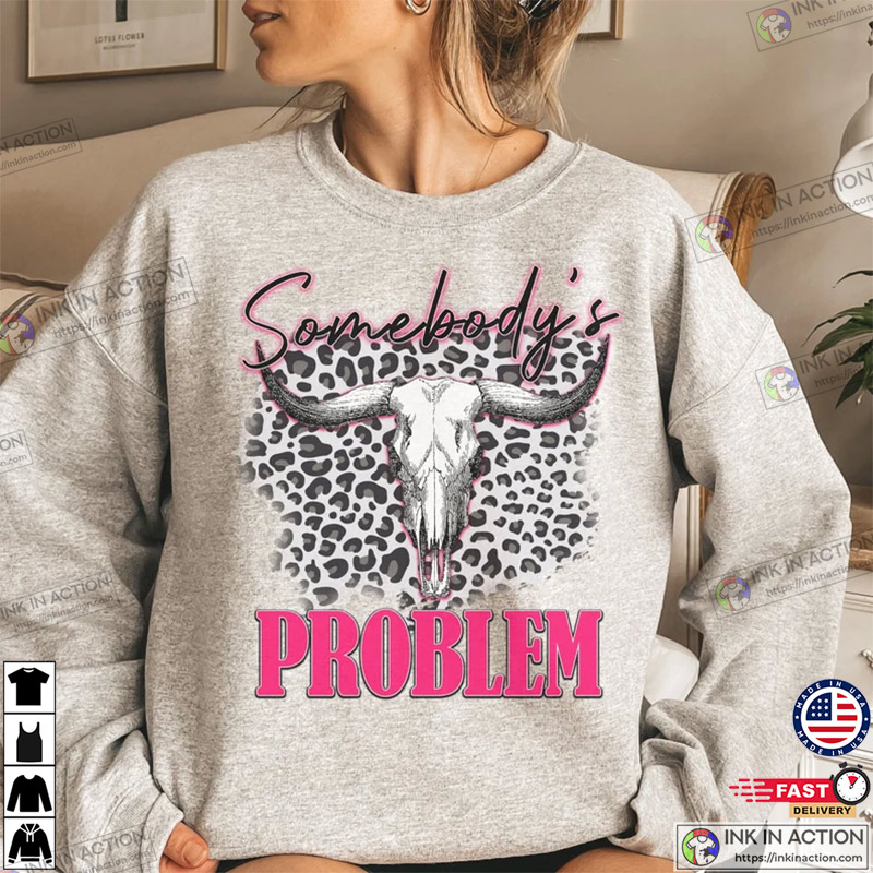 Somebody’s Problem Wallen Song Western Concert T-shirt