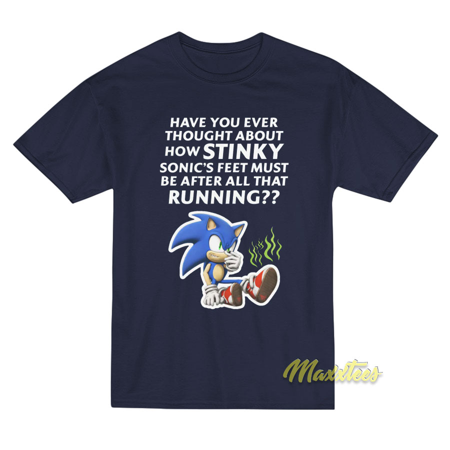 Sonic's Stinky Feet T-shirt