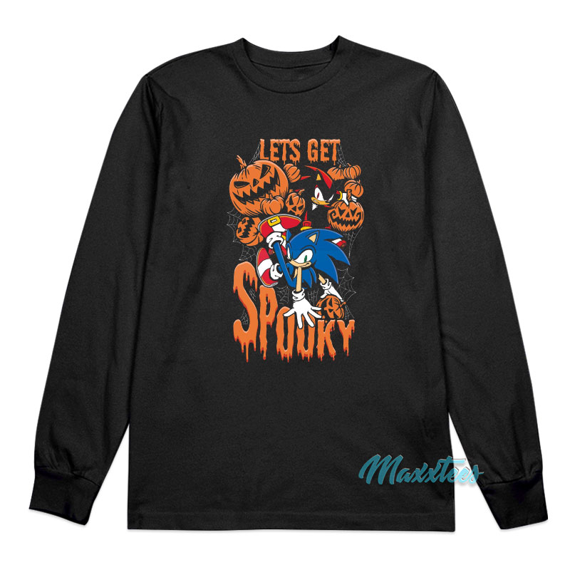 Sonic Halloween Let's Get Spooky Long Sleeve Shirt