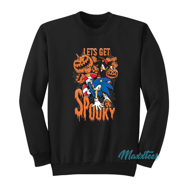 Sonic Halloween Let's Get Spooky Sweatshirt