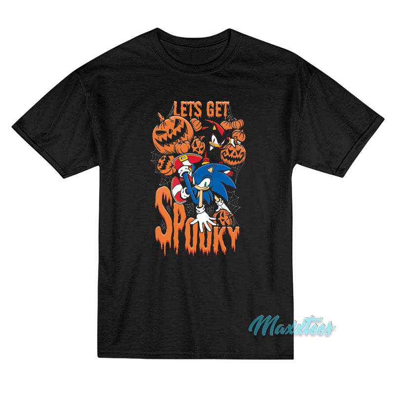 Sonic Halloween Let's Get Spooky T-shirt