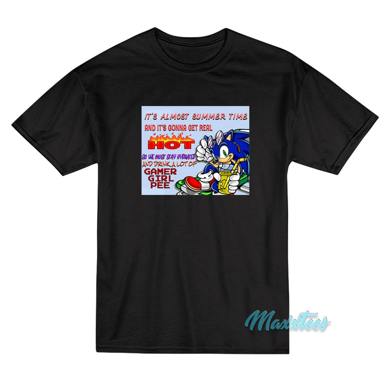 Sonic It's Almost Summer Time T-shirt