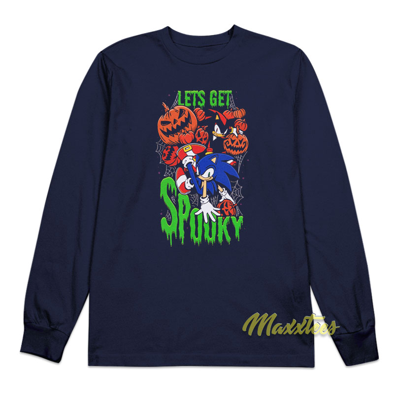 Sonic Let's Get Spooky Long Sleeve Shirt