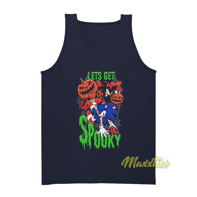 Sonic Let's Get Spooky Tank Top