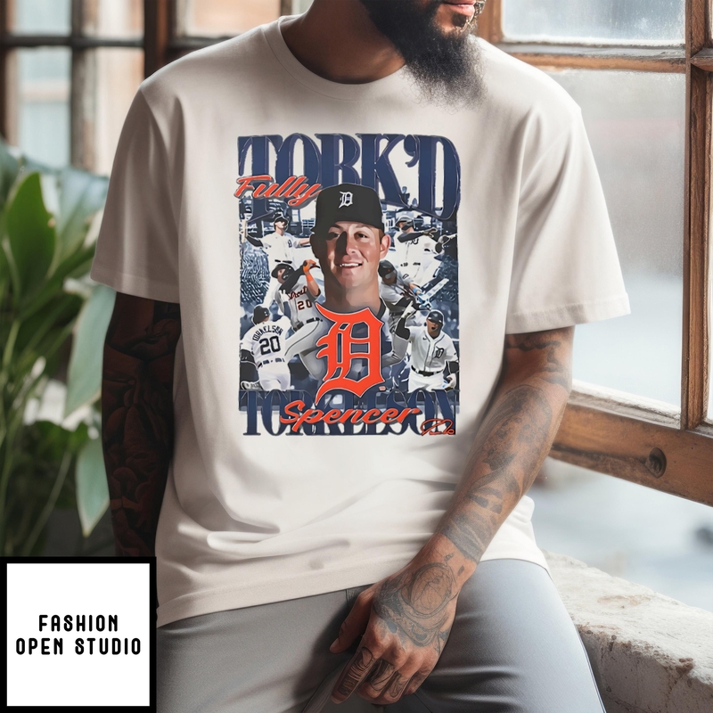 Spencer Torkelson Detroit Tigers Fully Tork’d T-shirt
