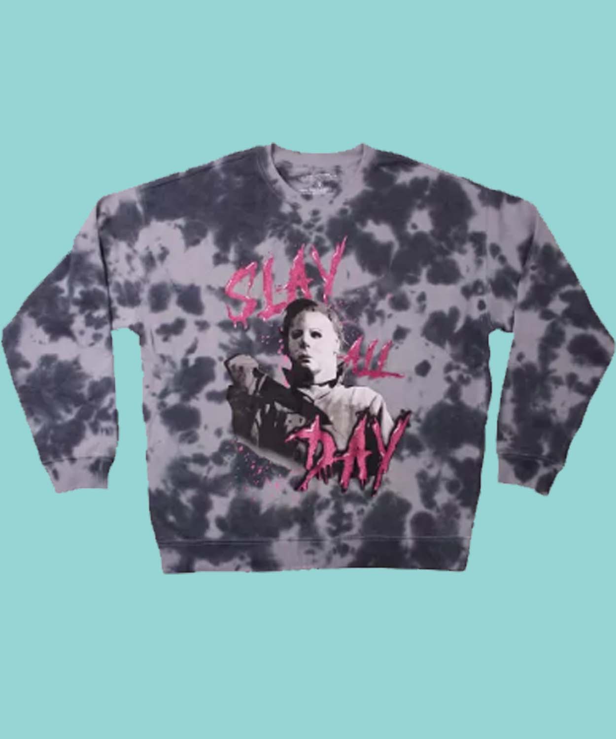 Spencersonline Merch Michael Myers Slay Crewneck Sweatshirt – Halloween