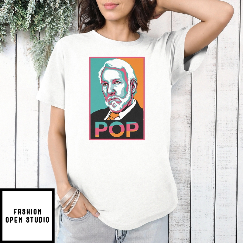 Spurs Fiesta Colors Popovich ‘pop’ Hope Poster Parody T-shirt