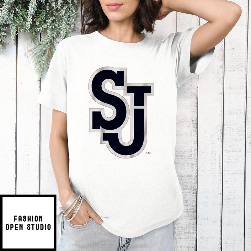 St John’s Red Storm Primary Logo T-shirt