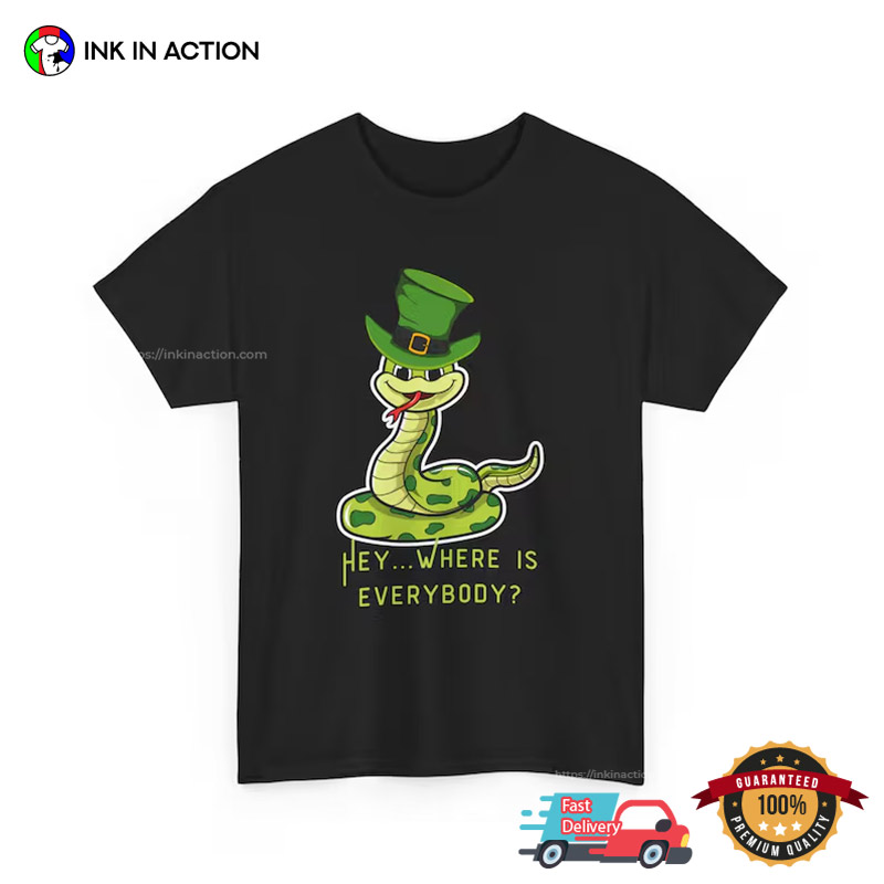 St Patrick’s Day Snake Leprechauns T-shirt