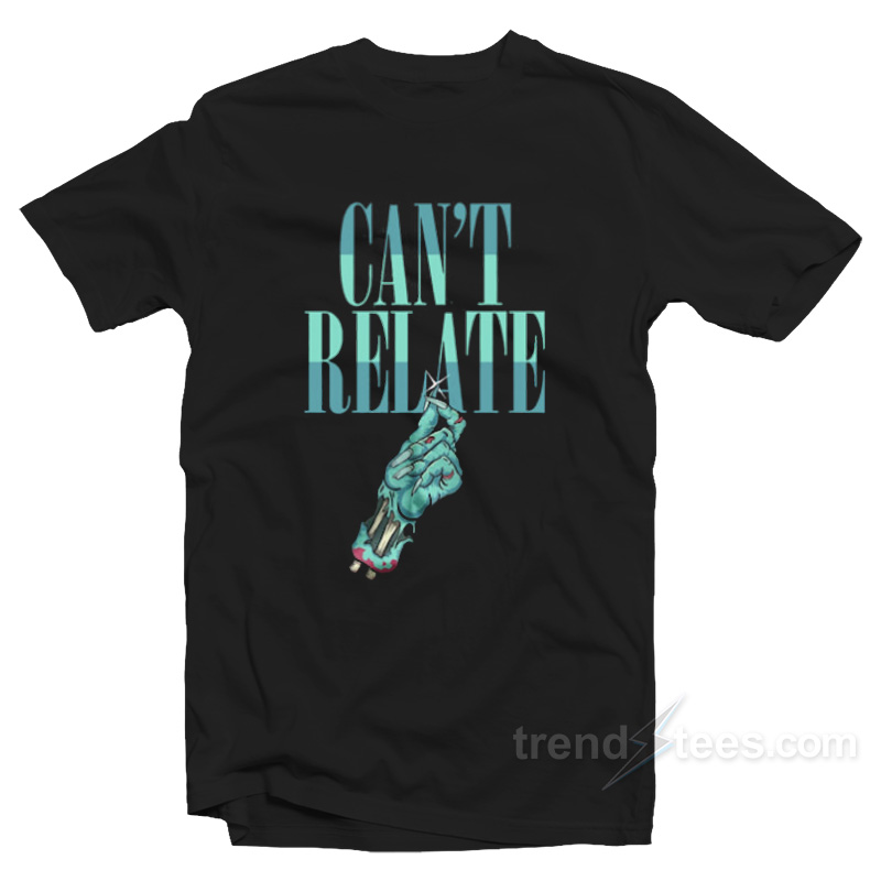 Star Zombie Can't Relate T-shirt