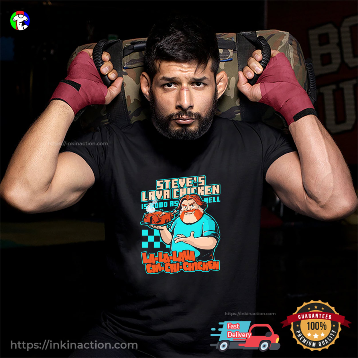 Steve’s Lava Chicken Is Good As Hell Jack Black T-shirt