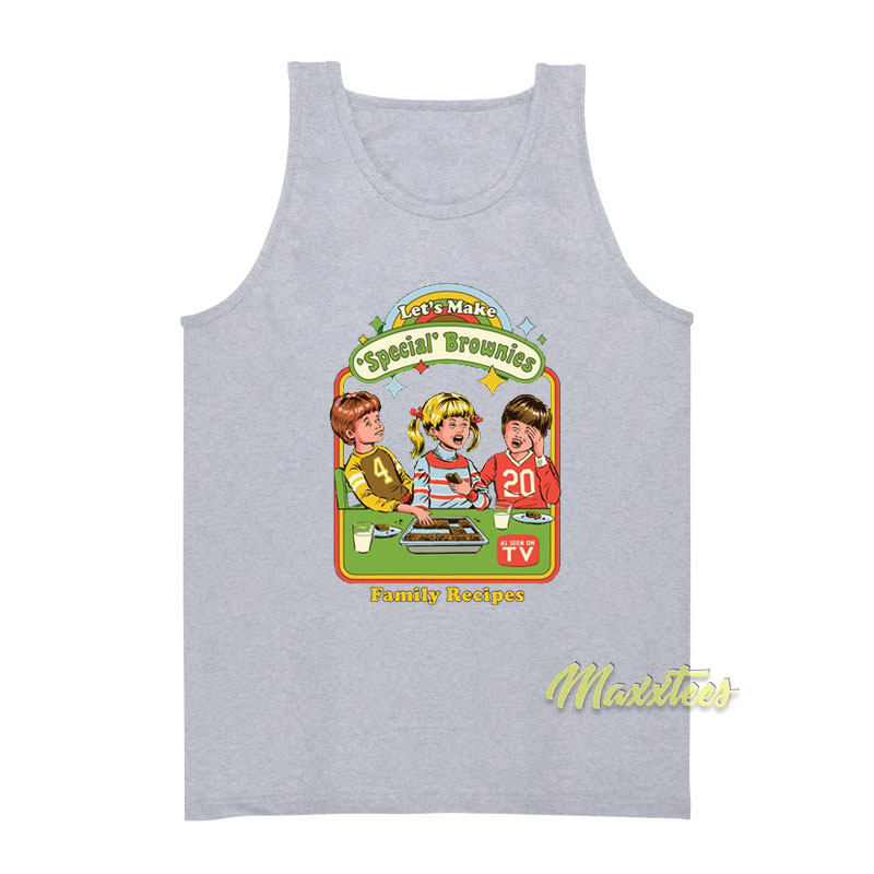 Steven Rhodes Let's Make Special Brownies Tank Top