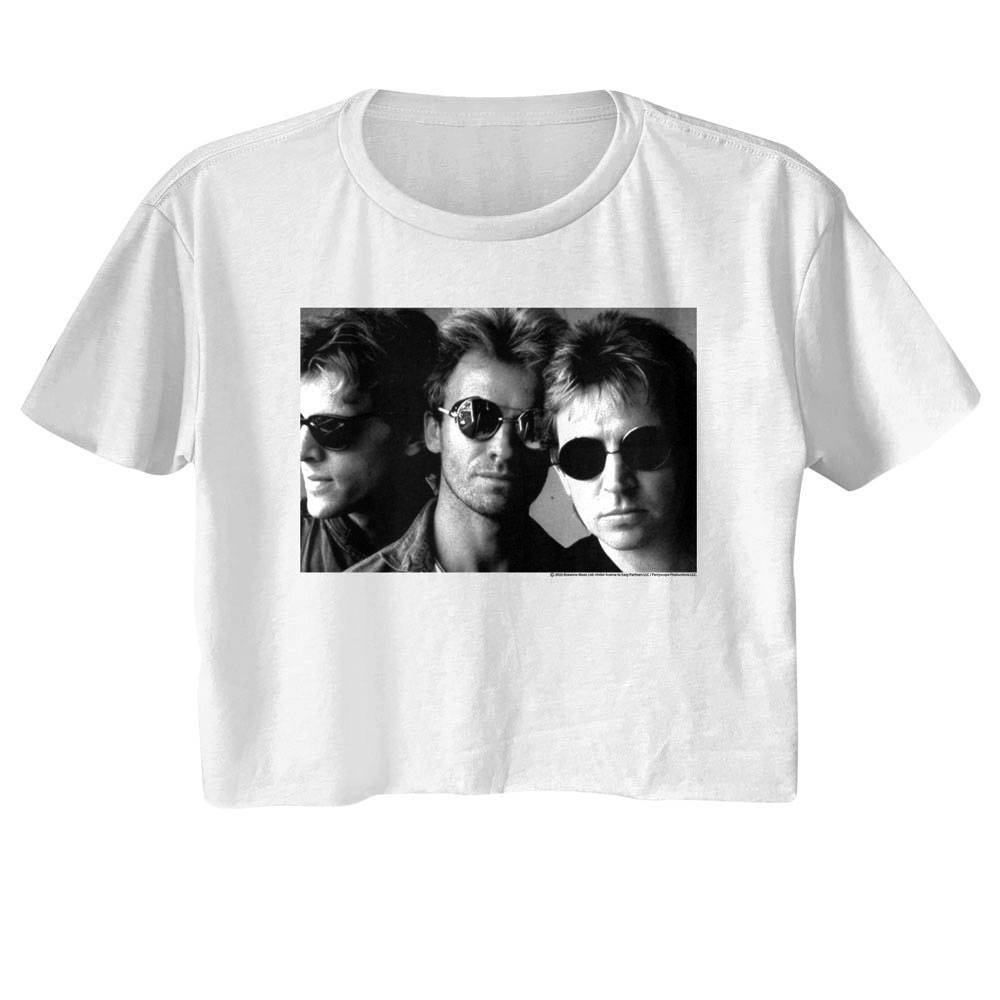 Sting & The Police In Shades Women's Crop Top