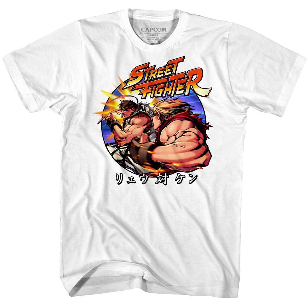 Street Fighter Japanese Hadouken Men's T Shirt
