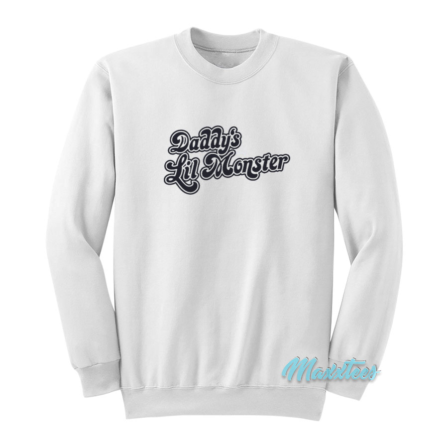Suicide Squad Harley Quinn Daddy's Lil Monster Sweatshirt