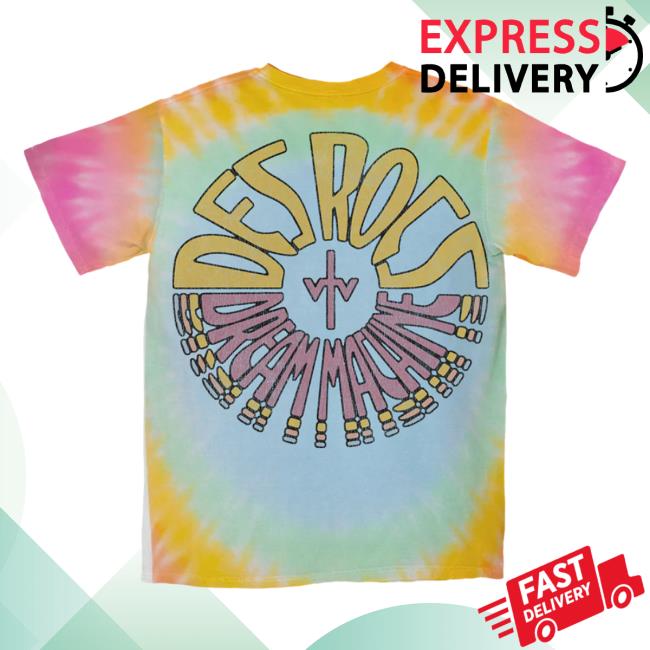 Sumerian Records Merch Store Des Rocs – Dream Machine Dye Tee