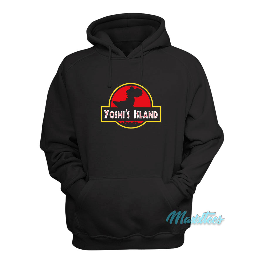 Super Mario Bros Yoshi's Island Jurassic Park Hoodie
