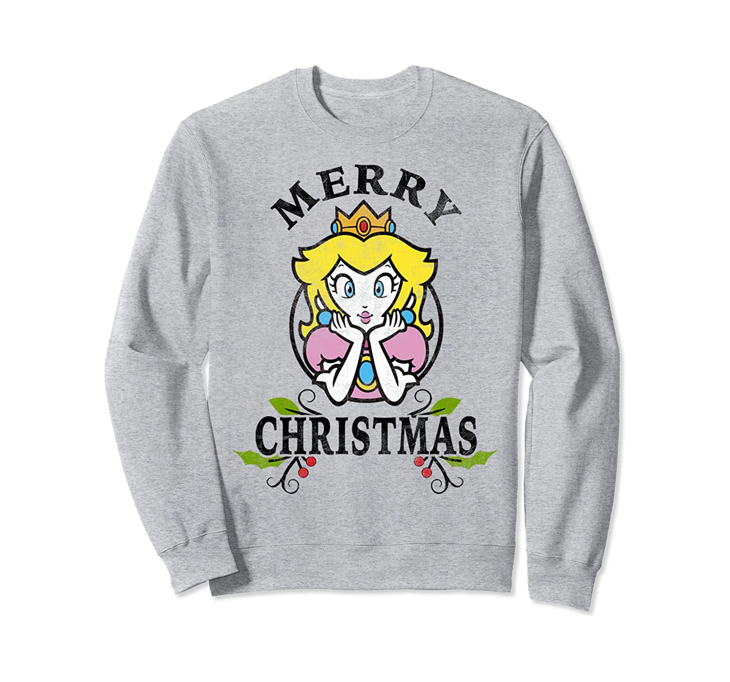 princess peach christmas sweater