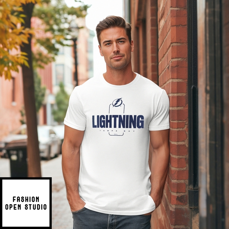 Tampa Bay Lightning Personalized Name & Number Midfielder T-shirt