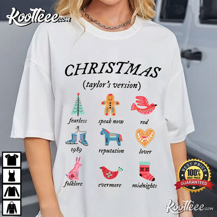 Taylor’s Version Christmas Swiftmas Gift T-shirt