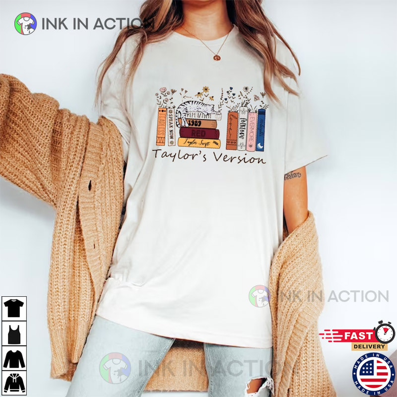 Taylor’s Version, Taylor Swift Concert The Eras Tour 2023 Shirt