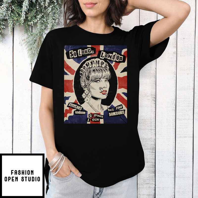 Taylor So Long London Stitches Undone You’ll Find Someone T-shirt