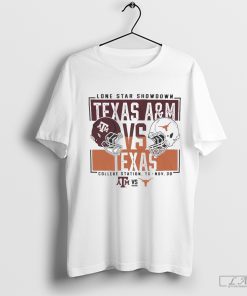Texas A&m Vs Texas Lone Star Showdown November 30, 2024 Helmet Shirt