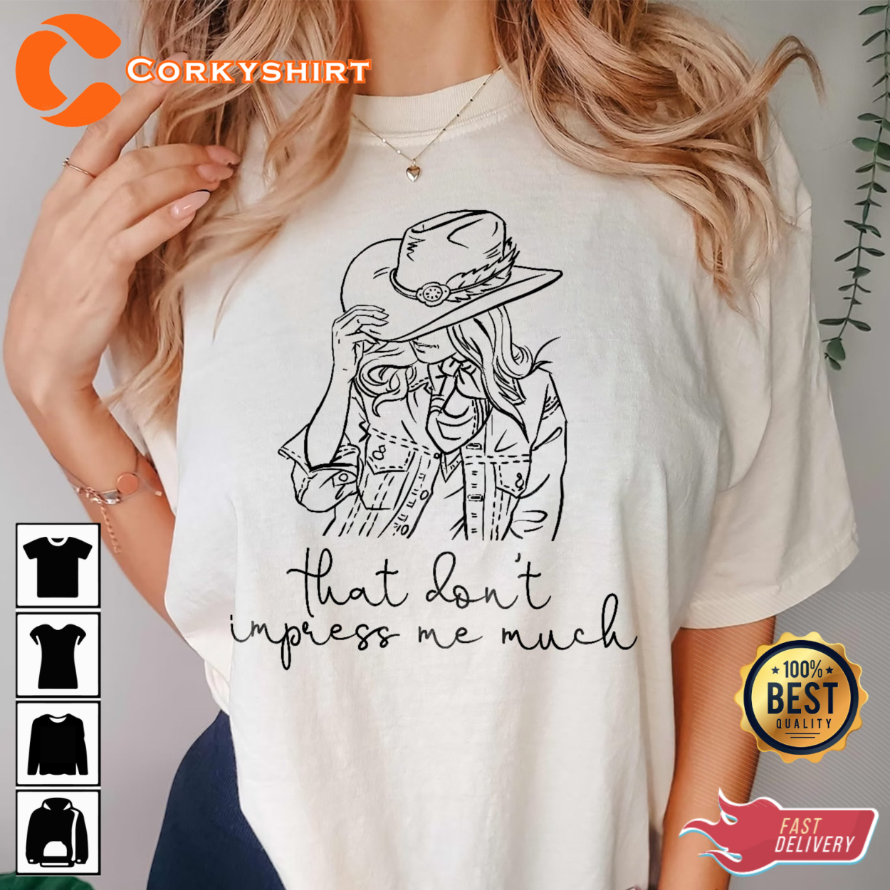 That Don’t Impress Me Much Shirt Shania Twain Graphic Tee