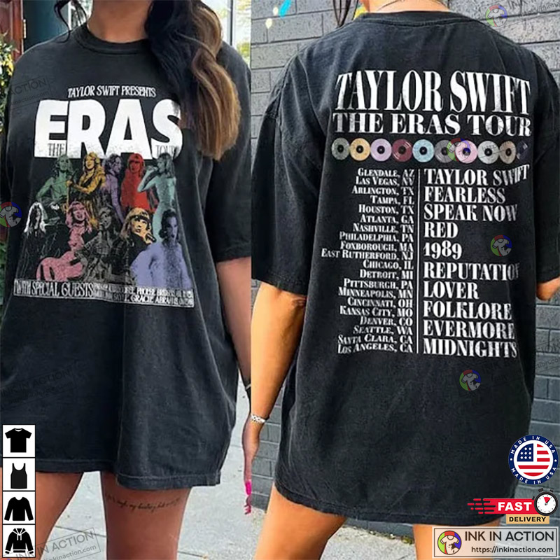 The Eras Tour 2023 2 Side Taylor’s Version T-shirt
