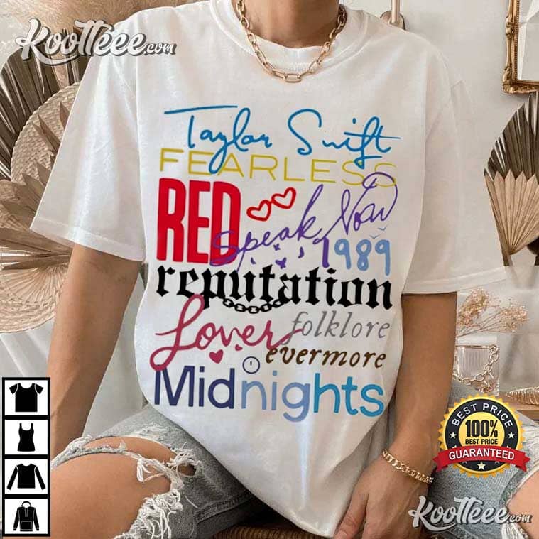 The Eras Tour Taylor’s Album T-shirt