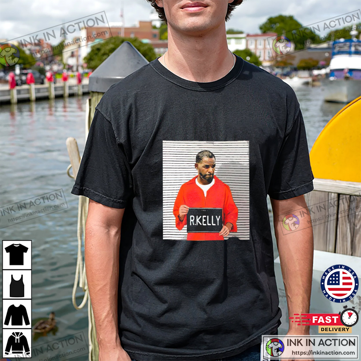 The King Of R&b R. Kelly Prison T-shirt