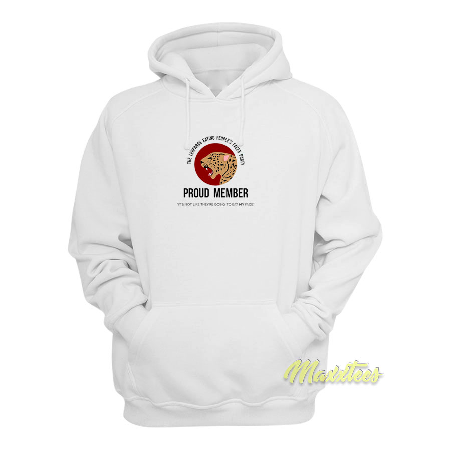 The Leopard Eating People's Faces Party Hoodie