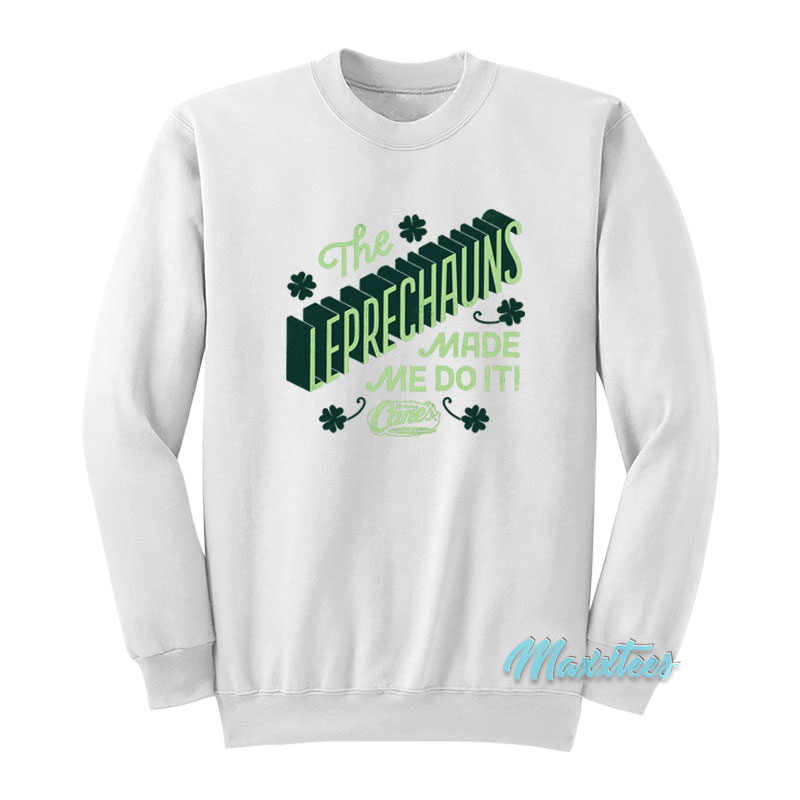 The Leprechauns Cane's St. Patrick's Day Sweatshirt