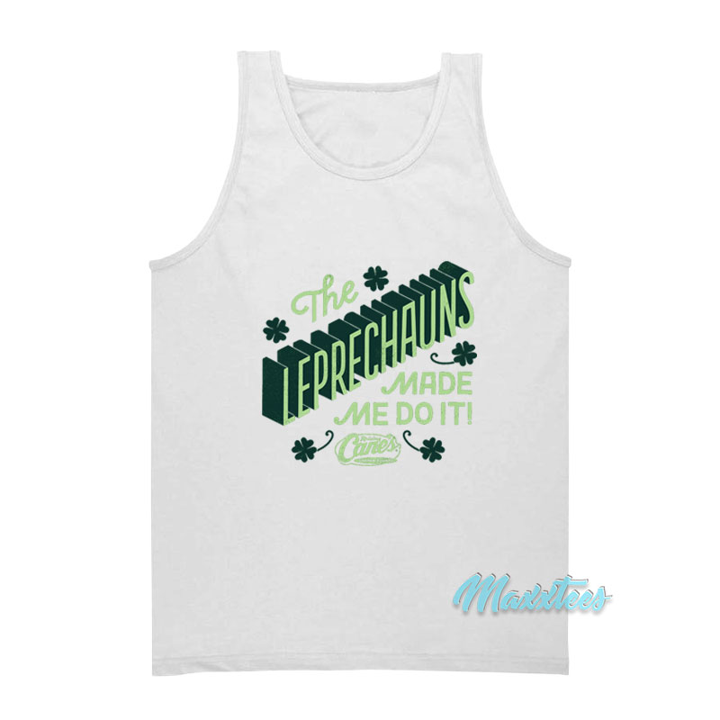 The Leprechauns Cane's St. Patrick's Day Tank Top