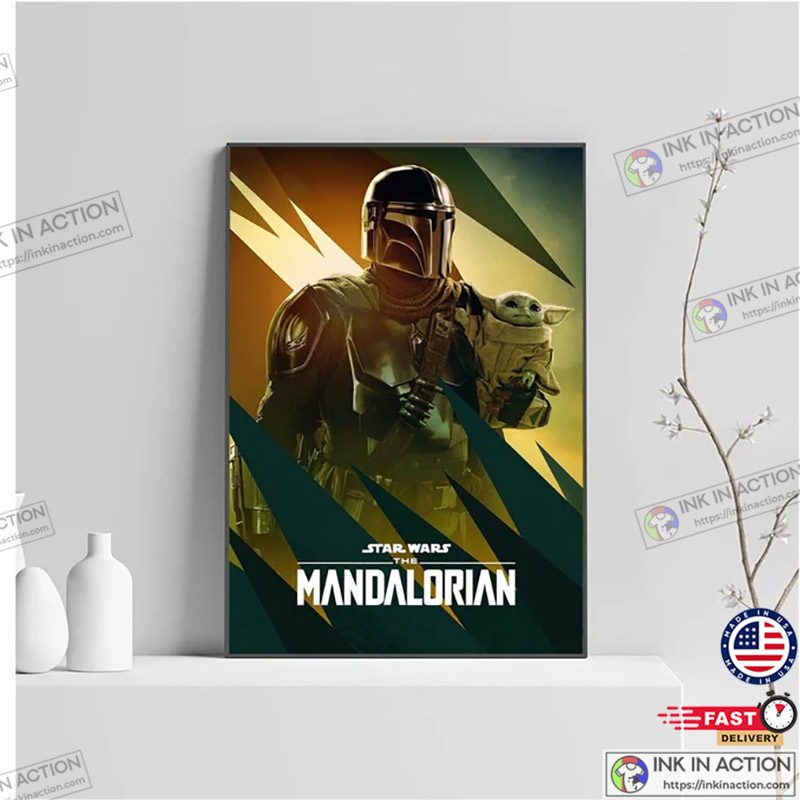 The Mandalorian Season 3 Poster, The Mandalorian & Grogu Poster