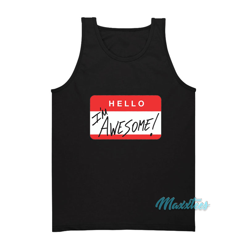 The Miz Hello I'm Awesome Tank Top